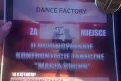 Dance Factory z medalami w Mrozach!