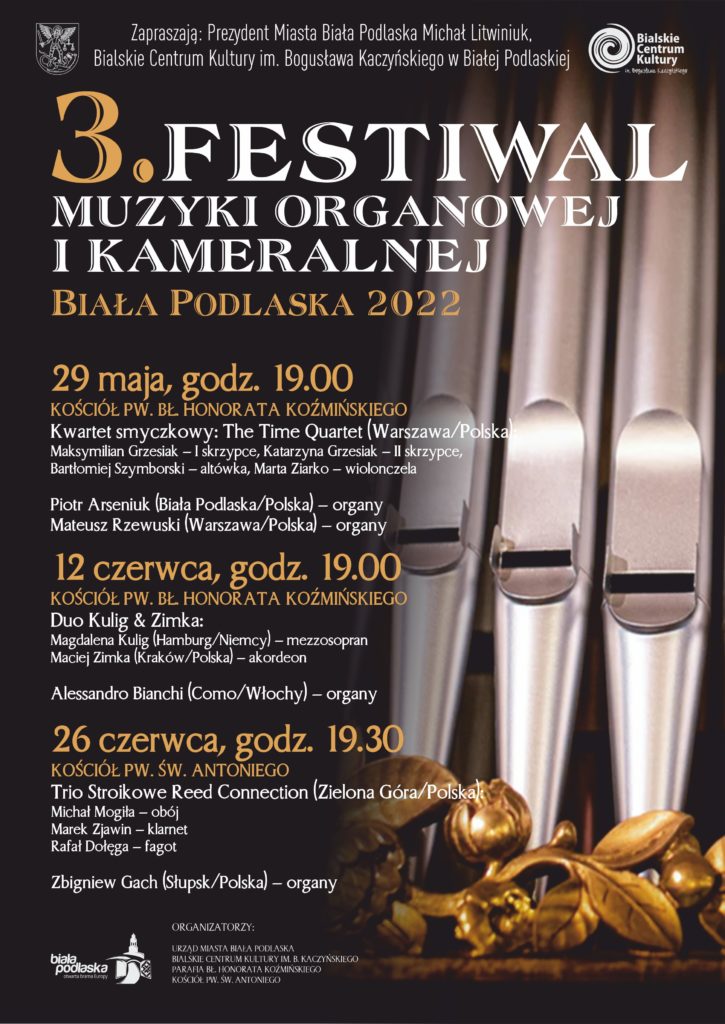 3. Festiwal Muzyki Organowej i Kameralnej